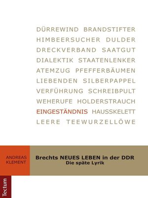 cover image of Brechts NEUES LEBEN in der DDR
